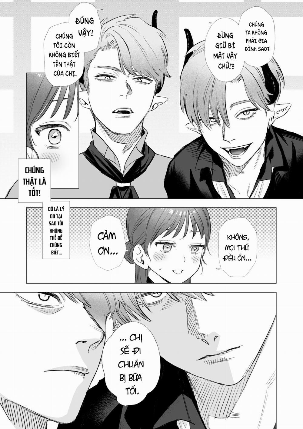 Tôi bị thôi miên giao phối với cặp song sinh nô lệ của bộ tộc rồng 1 trang 14