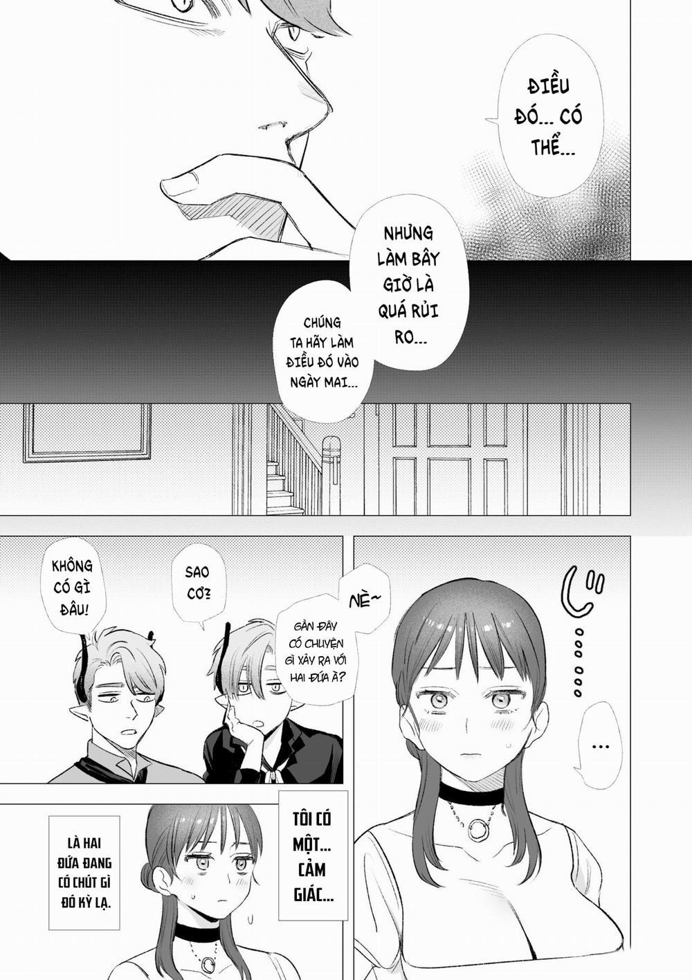 Tôi bị thôi miên giao phối với cặp song sinh nô lệ của bộ tộc rồng 1 trang 18