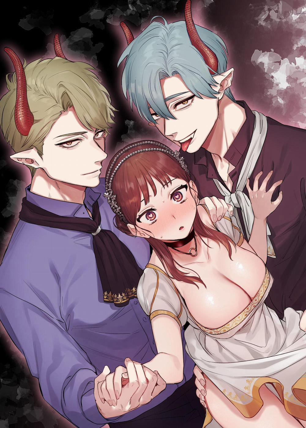 Tôi bị thôi miên giao phối với cặp song sinh nô lệ của bộ tộc rồng 1 trang 3