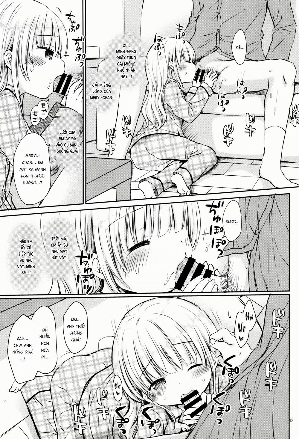 Tôi chỉ muốn Meryl-chan chăm sóc tôi thôi! Oneshot trang 12