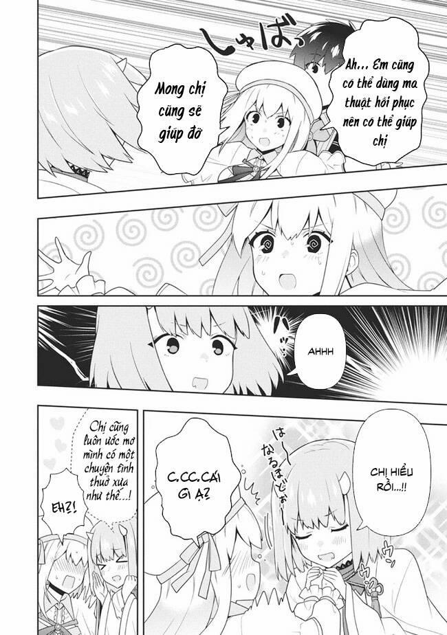Tôi Chuyển Sinh Và Còn Nhận Được Tình Cảm Của 6 Cô Công Chúa 28 trang 10