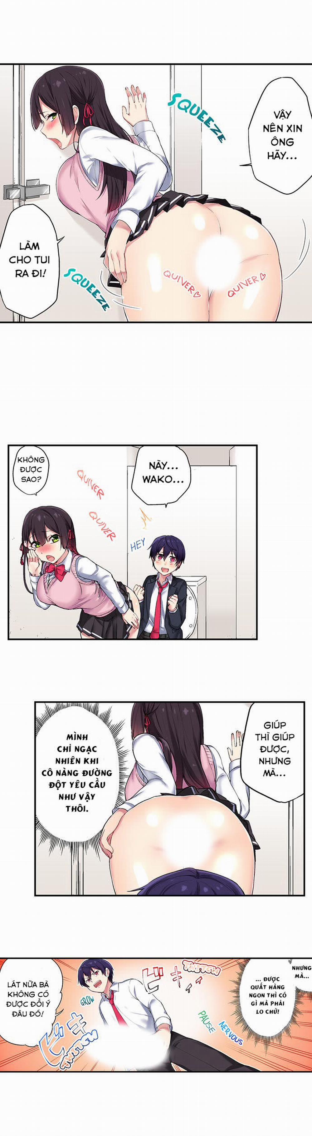 Tôi Có Thể Thấy Số Lần Mà Họ Đã Lên Đỉnh 5: Vào Toilet Cùng Wako! trang 4