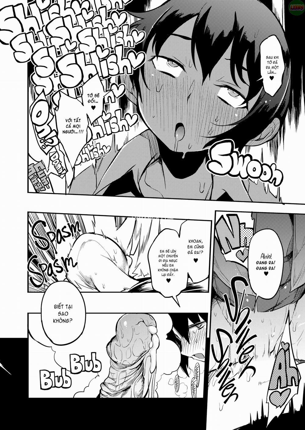 Tôi đã đi chuyến tàu chỉ dành cho phụ nữ Oneshot trang 24