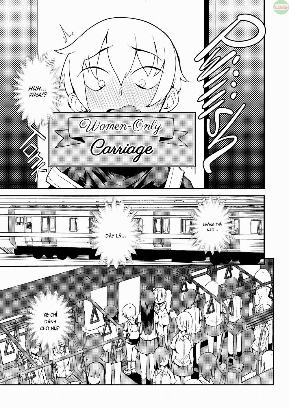 Tôi đã đi chuyến tàu chỉ dành cho phụ nữ Oneshot trang 3