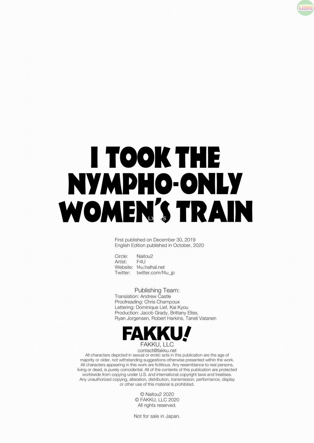 Tôi đã đi chuyến tàu chỉ dành cho phụ nữ Oneshot trang 37