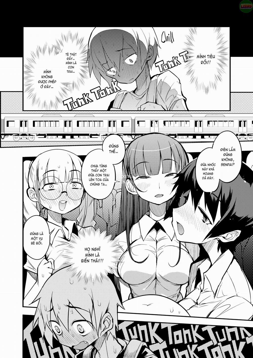 Tôi đã đi chuyến tàu chỉ dành cho phụ nữ Oneshot trang 4
