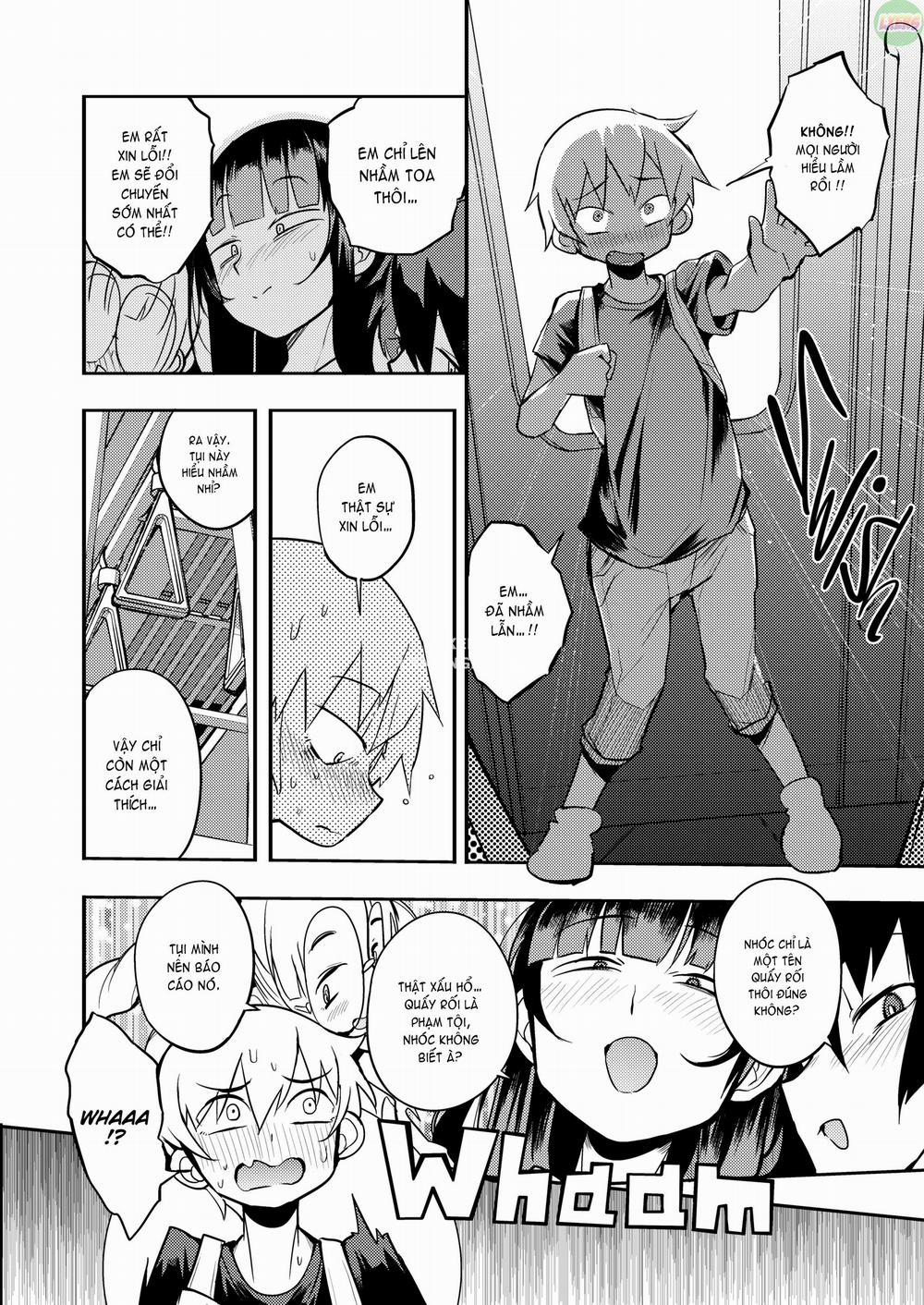 Tôi đã đi chuyến tàu chỉ dành cho phụ nữ Oneshot trang 6