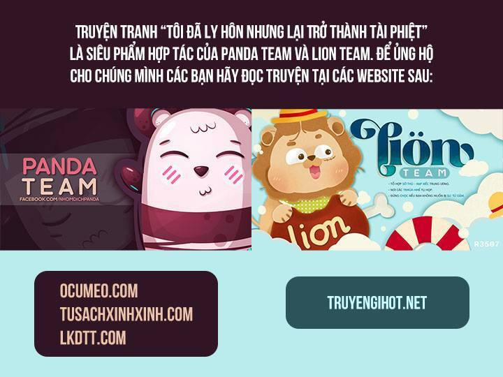Tôi Đã Ly Hôn Nhưng Lại Trở Thành Tài Phiệt 29 trang 1
