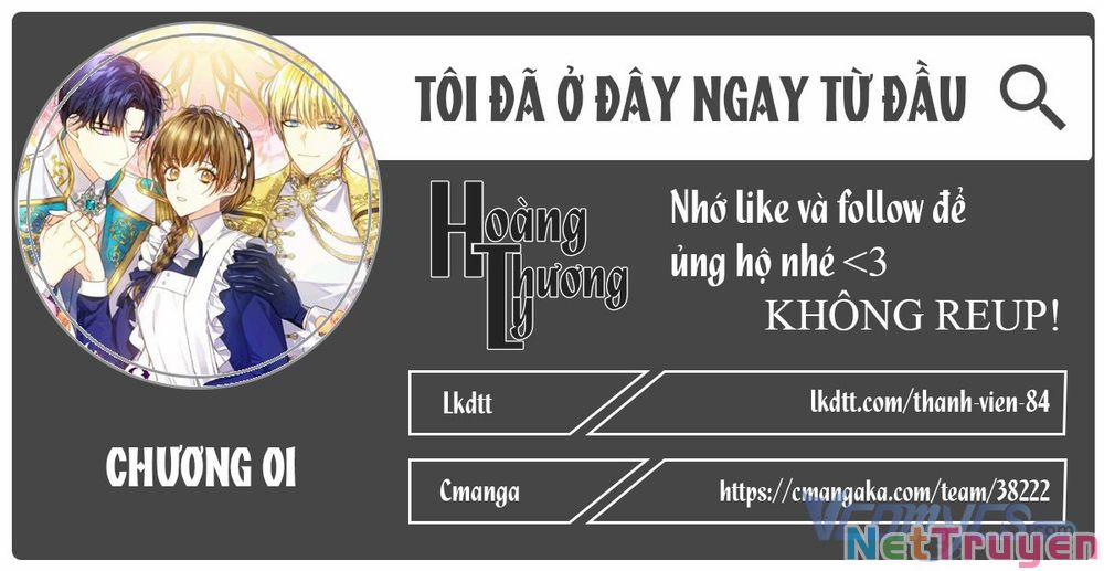 Tôi Đã Ở Đây Ngay Từ Đầu 1 trang 0
