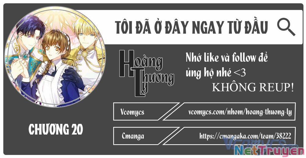 Tôi Đã Ở Đây Ngay Từ Đầu 20 trang 0