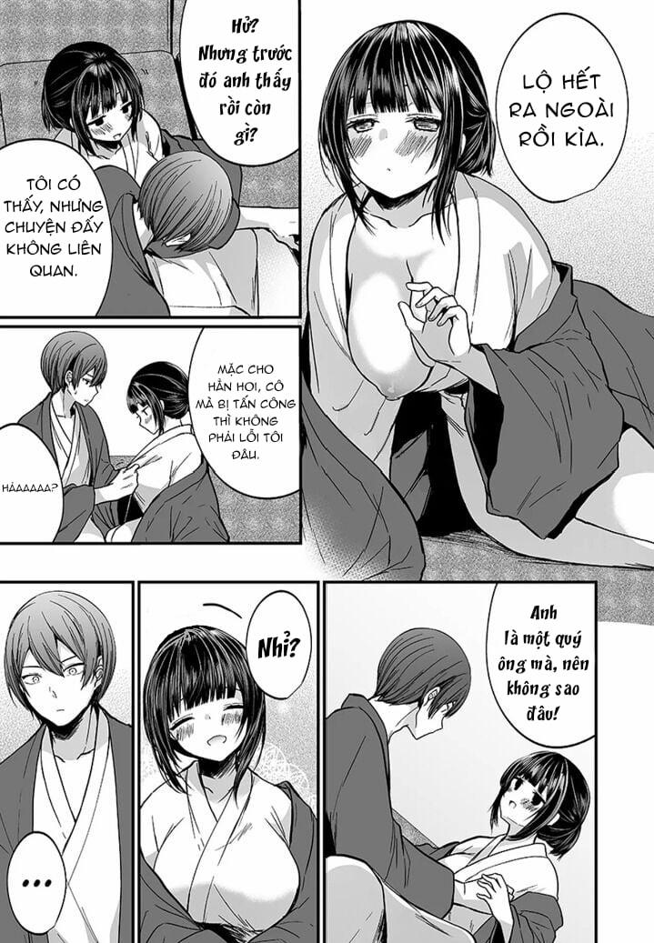 Tới Đây Để Điều Tra Nhưng Giờ Mình Không Thể Ngừng Ra Nước 8.1 trang 6