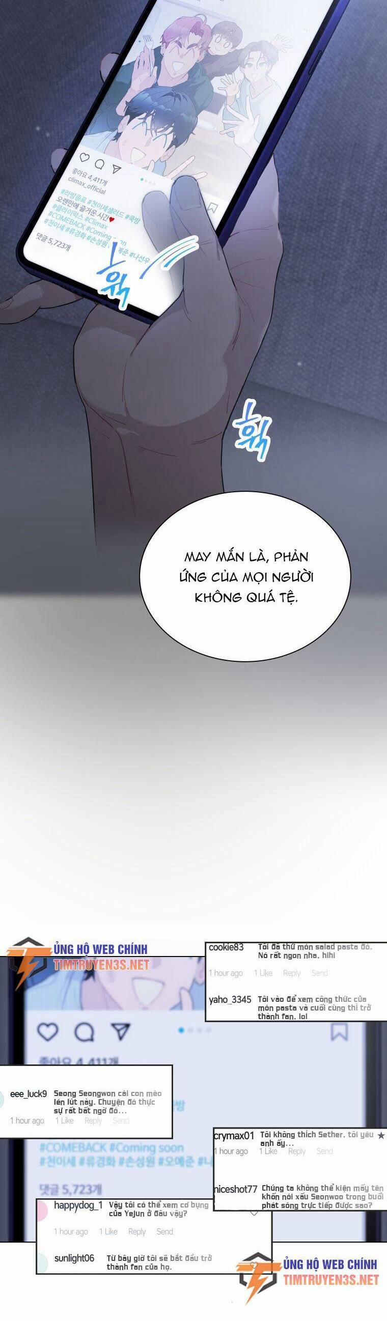 Tôi Giải Cứu Nhóm Idol Vô Danh Bằng Một Cú Chạm 17 trang 34