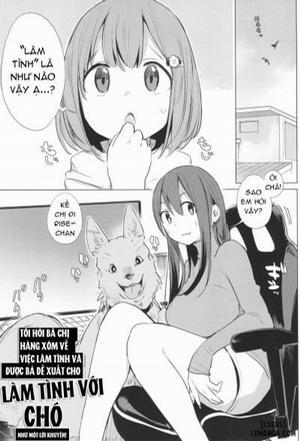 Bìa truyện Tôi Hỏi Bà Chị Hàng Xóm Về Việc Làm Tình Và Được Bả Đề Xuất Cho Làm Tình Với Chó Như Một Lời Khuyên!
