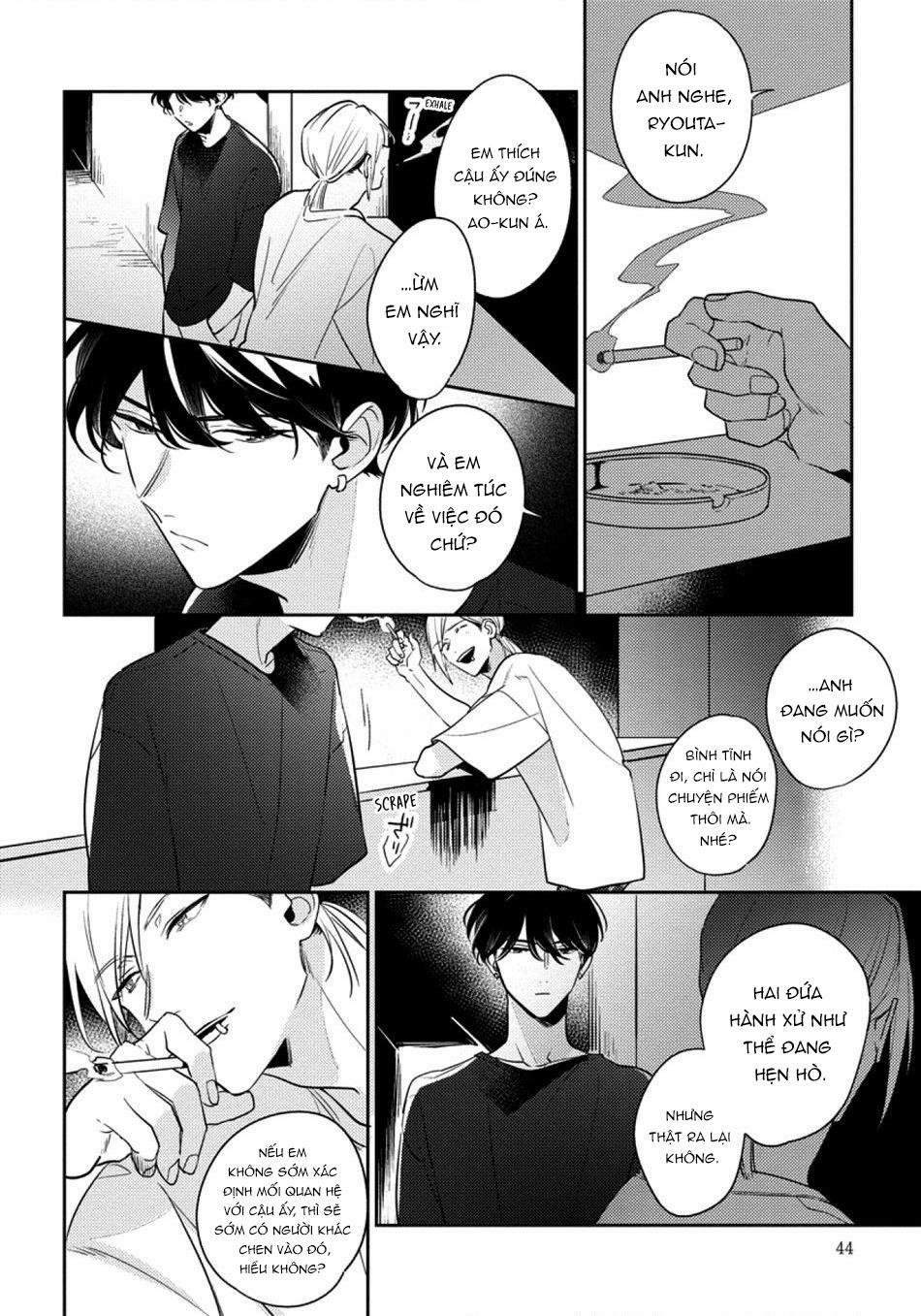 Tôi không muốn chỉ làm người bạn thời thơ ấu của cậu nữa 2 trang 16