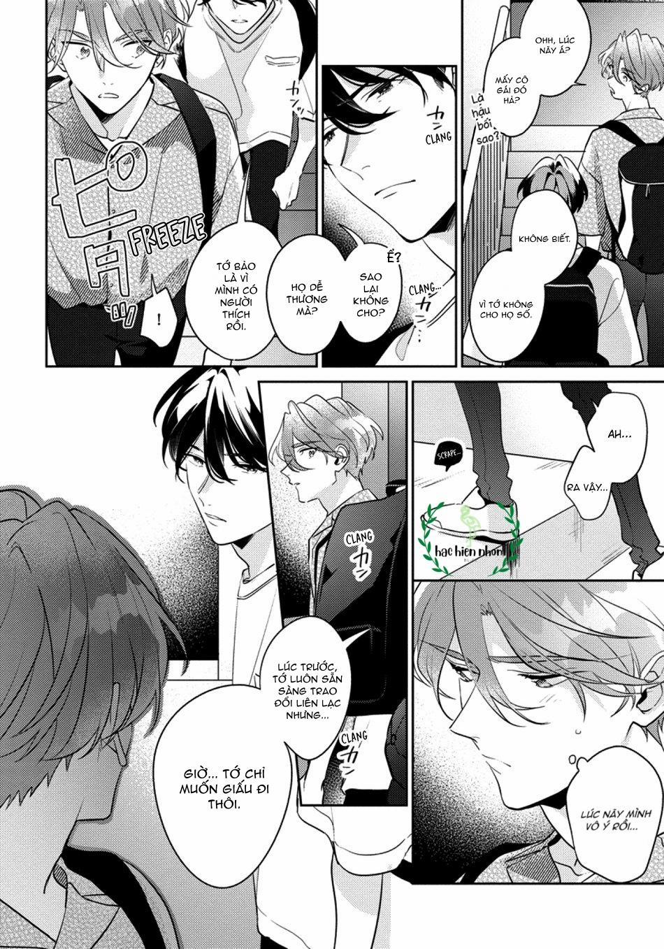 Tôi không muốn chỉ làm người bạn thời thơ ấu của cậu nữa 3 trang 16