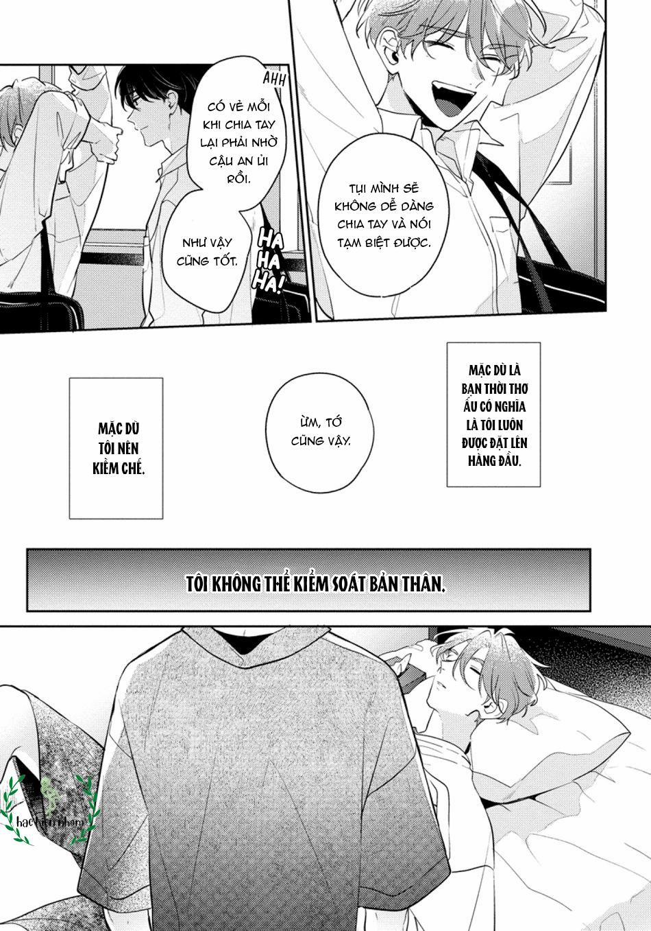 Tôi không muốn chỉ làm người bạn thời thơ ấu của cậu nữa 5 trang 13