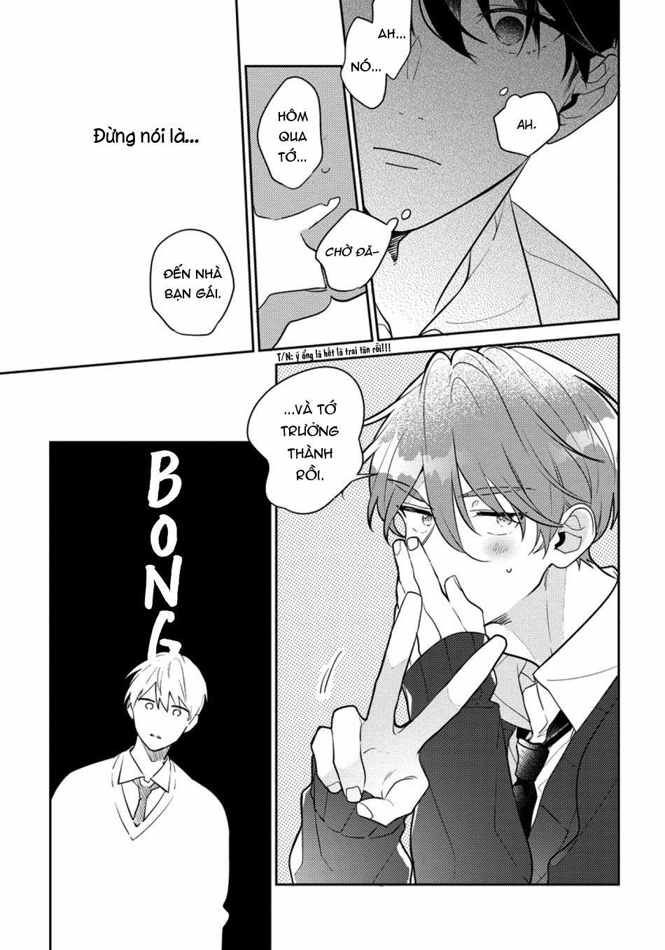 Tôi không muốn chỉ làm người bạn thời thơ ấu của cậu nữa 5 trang 7