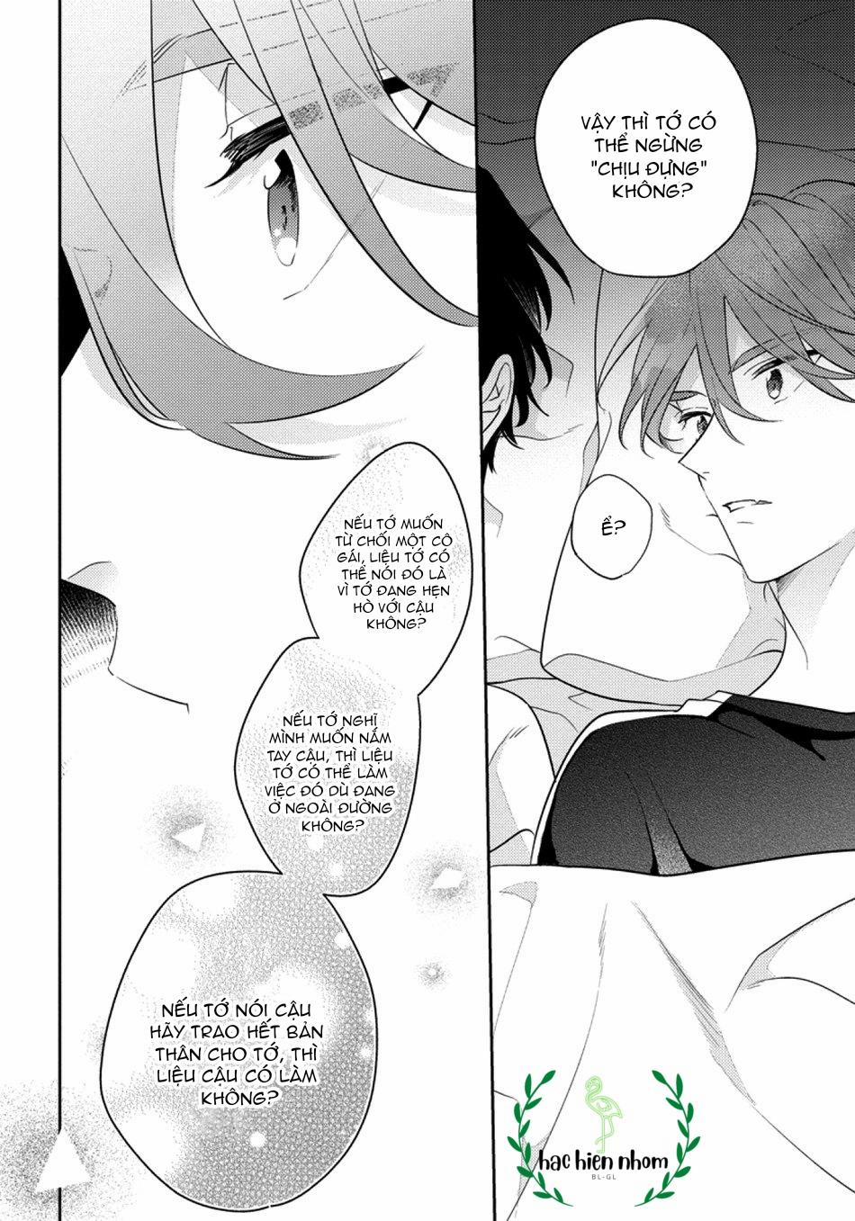 Tôi không muốn chỉ làm người bạn thời thơ ấu của cậu nữa 6 trang 28