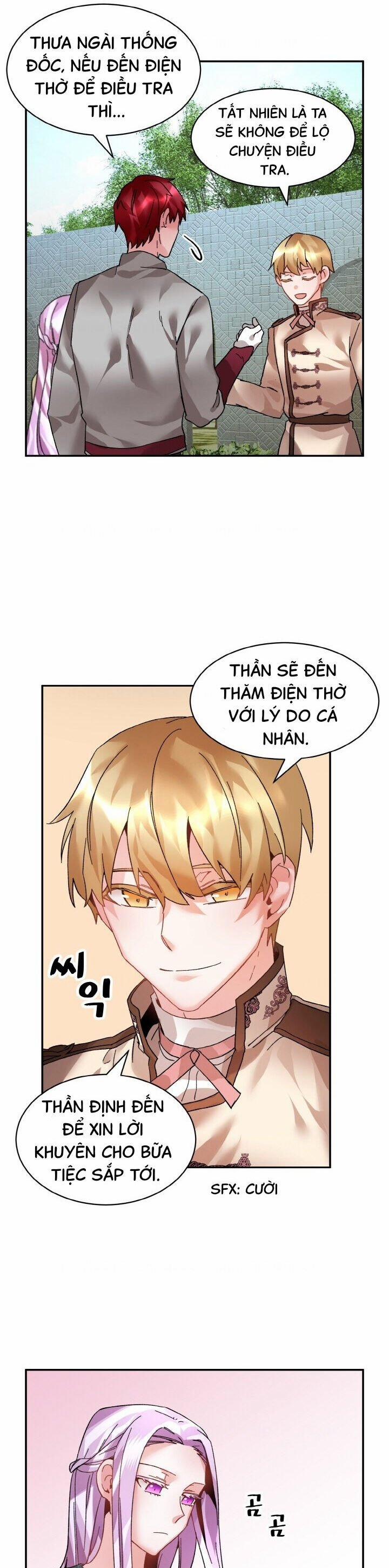 Tôi Không Muốn Trở Thành Hoàng Hậu 17 trang 18