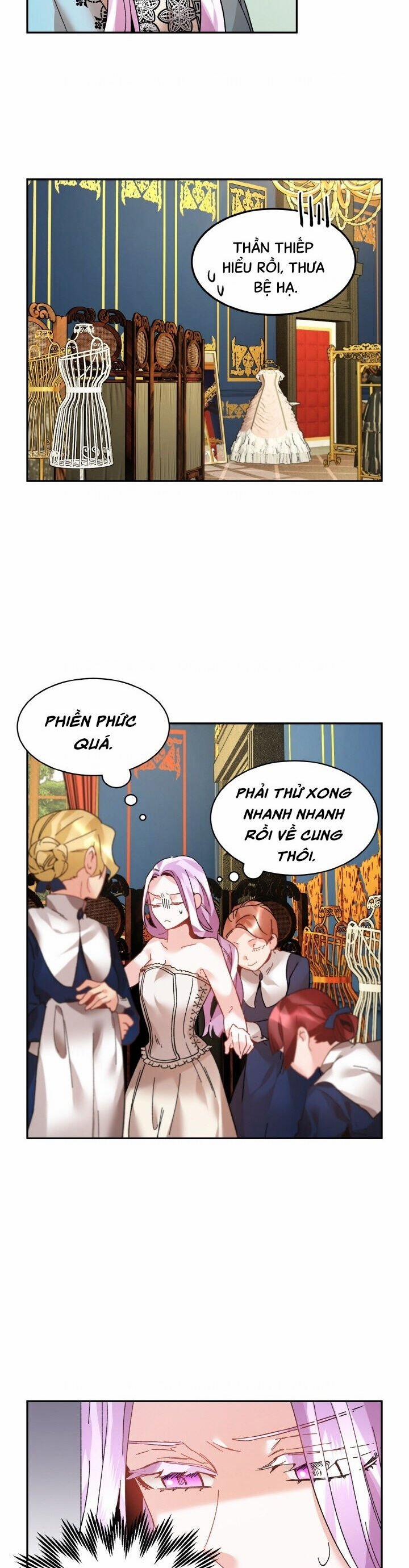 Tôi Không Muốn Trở Thành Hoàng Hậu 23 trang 12