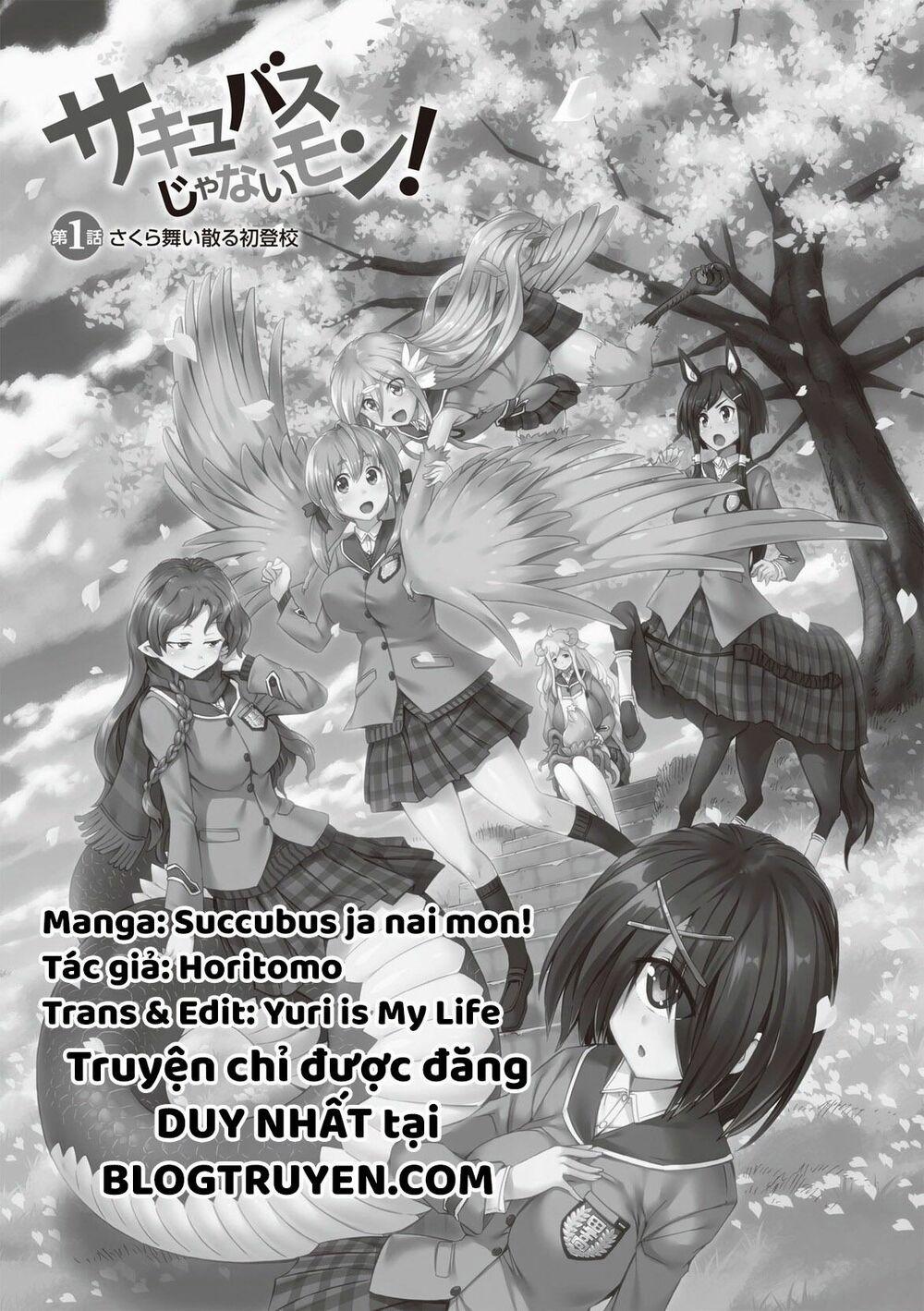 Tôi Không Phải Là Succubus! 1 trang 2