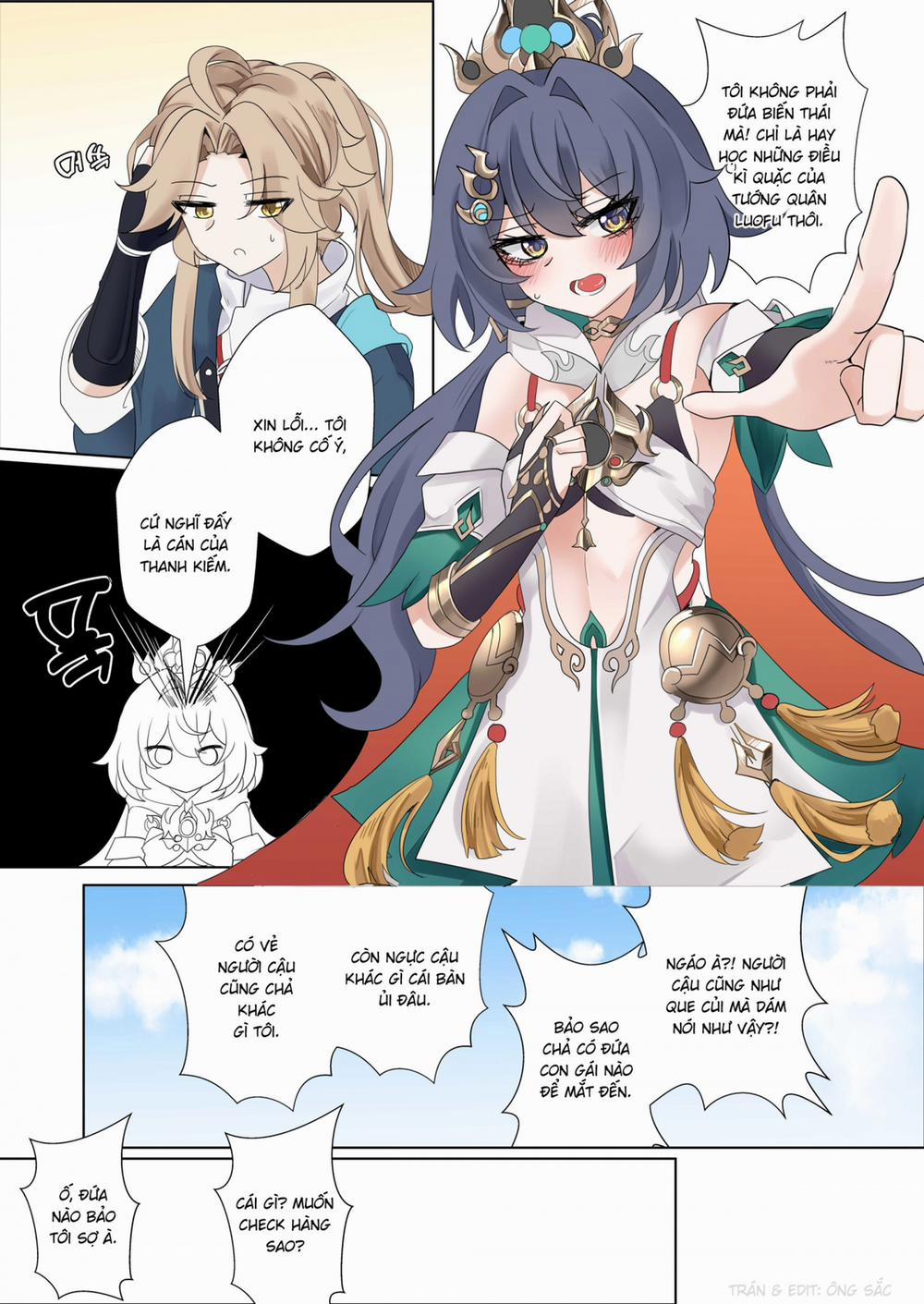 Tôi không thể để thua tên này được Dung la che chau xianzhou trang 3