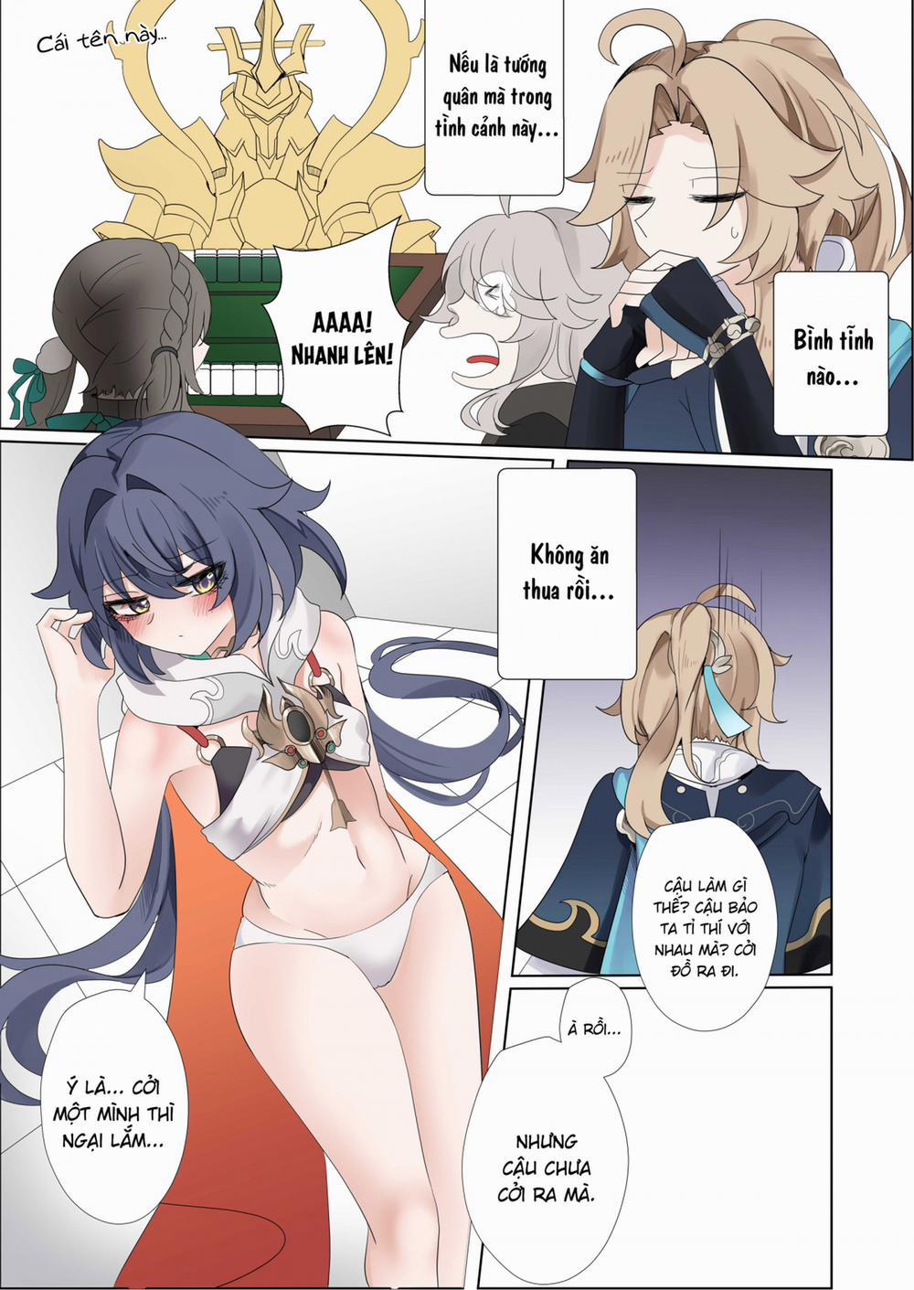 Tôi không thể để thua tên này được Dung la che chau xianzhou trang 5