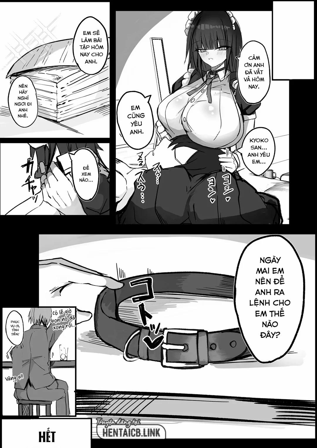 Tôi là chủ nhân của hầu gái ngực dưa hấu Oneshot trang 31