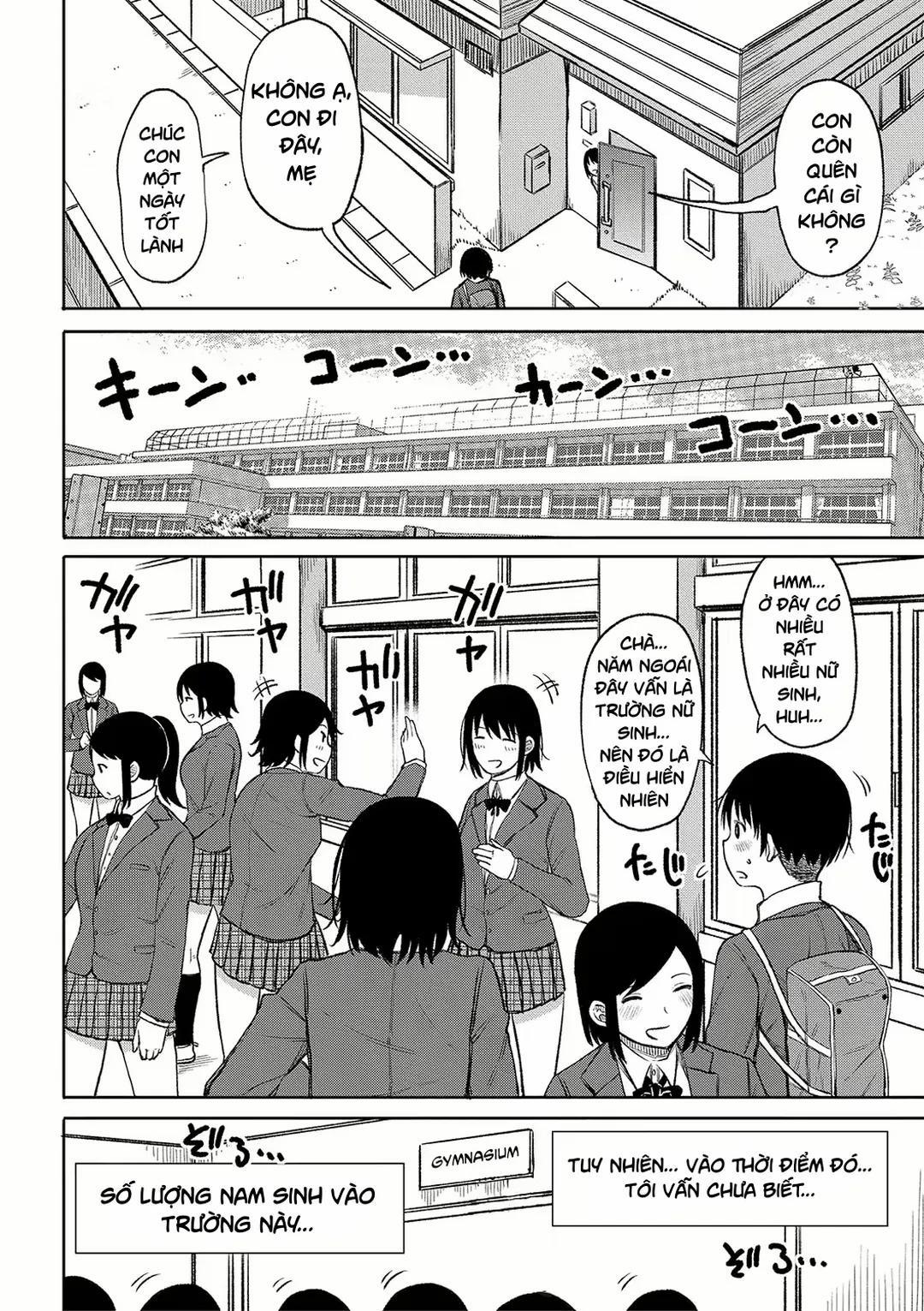 Tôi là nam sinh duy nhất trong trường 1 trang 1