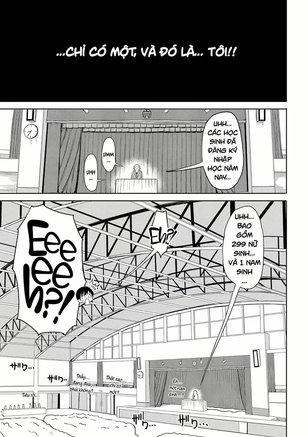 Tôi là nam sinh duy nhất trong trường 1 trang 2