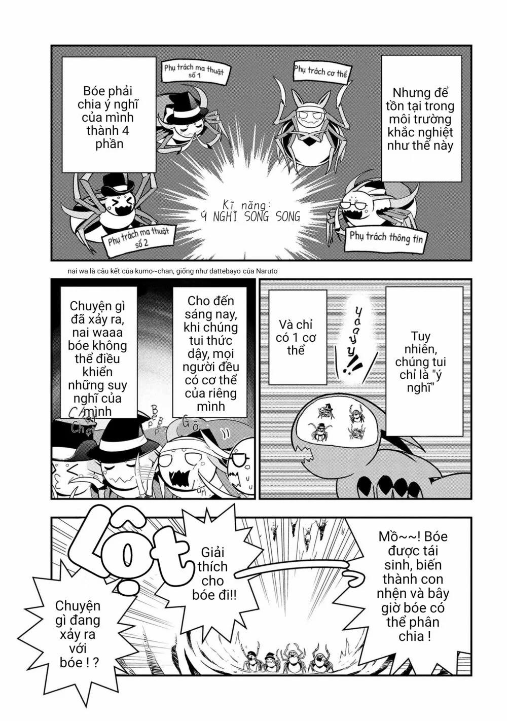 Tôi Là Nhện Đấy Thi Sao Nào? Cuộc Sống Của 4 Chị Em Nhện 1 trang 4