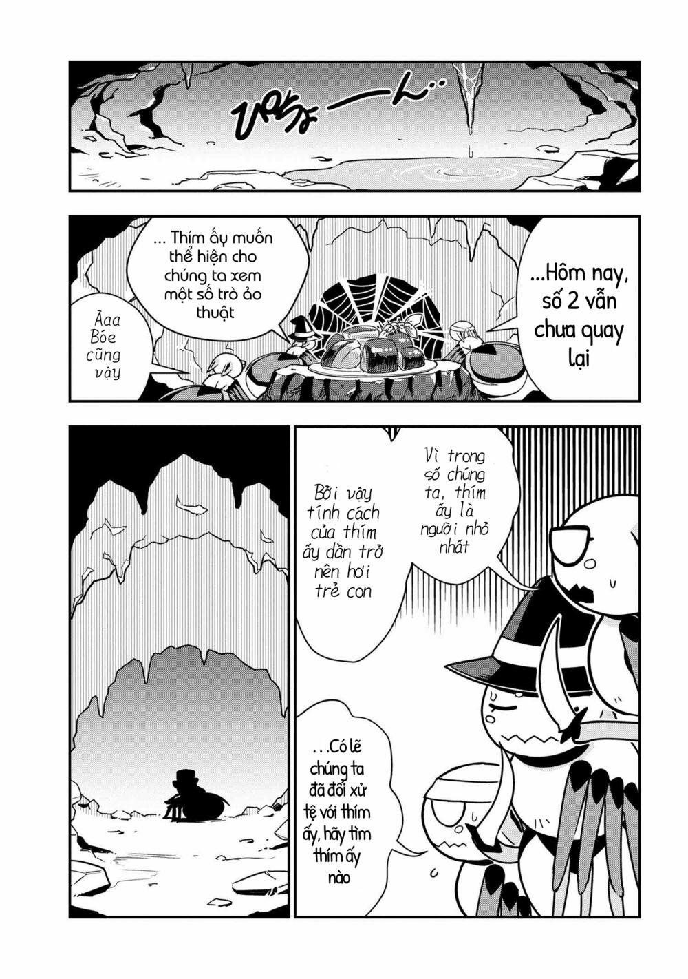 Tôi Là Nhện Đấy Thi Sao Nào? Cuộc Sống Của 4 Chị Em Nhện 5 trang 4