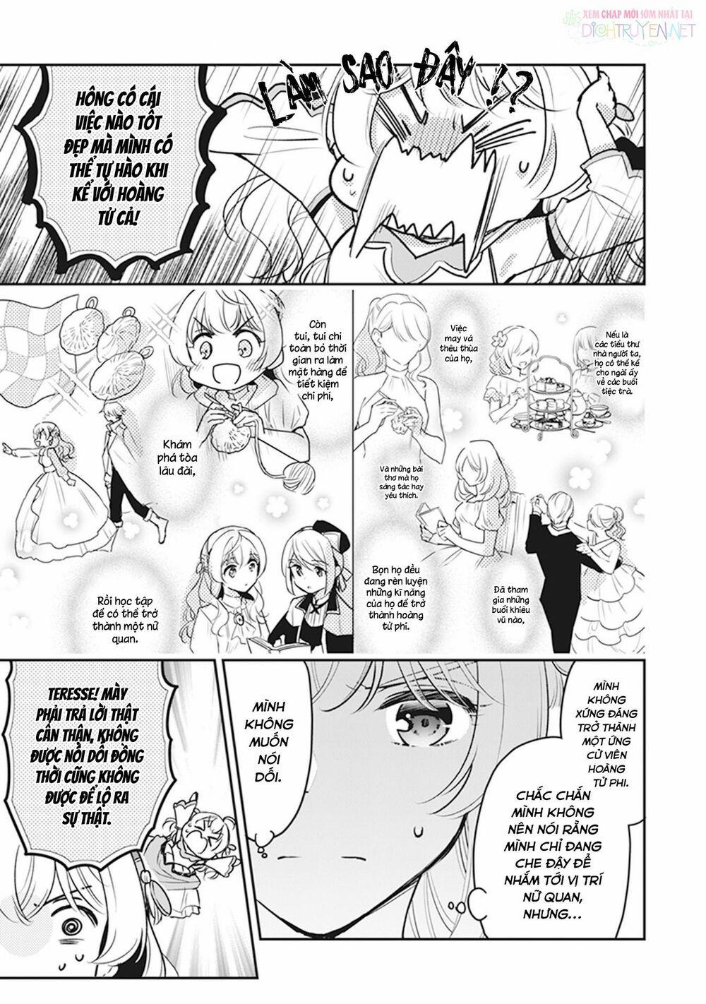Tôi Là Ứng Cử Viên Cho Vị Trí Hoàng Tử Phi Nhưng Tôi Chắc Kèo Là Tôi Trúng Rồi! 9 trang 6