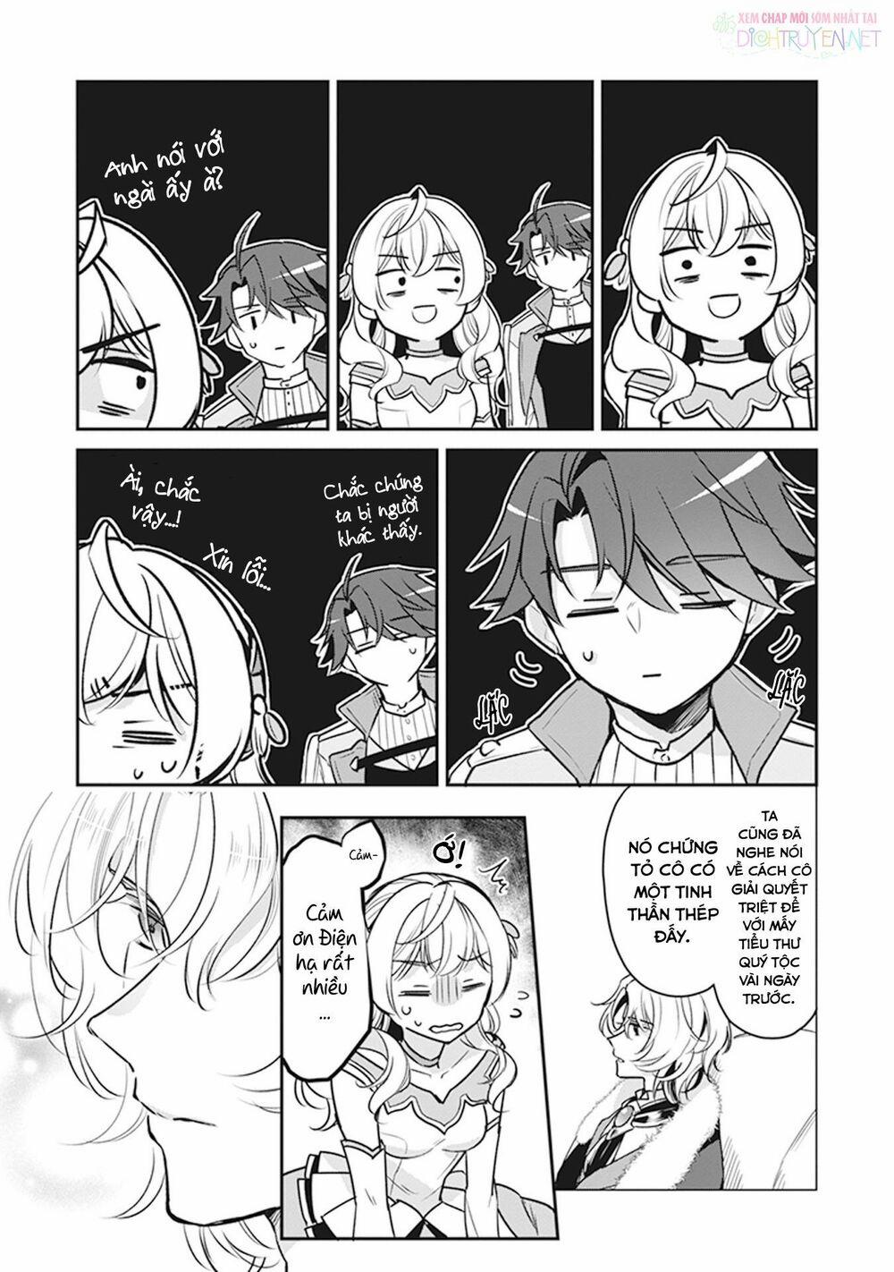 Tôi Là Ứng Cử Viên Cho Vị Trí Hoàng Tử Phi Nhưng Tôi Chắc Kèo Là Tôi Trúng Rồi! 9 trang 8