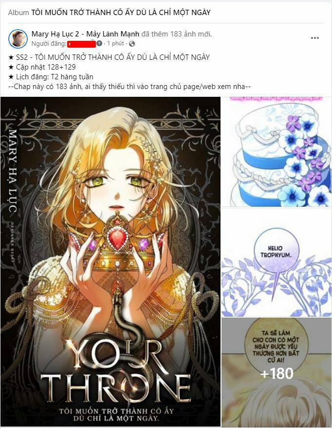 Tôi Muốn Trở Thành Cô Ấy Chỉ Một Ngày 128.1 trang 0