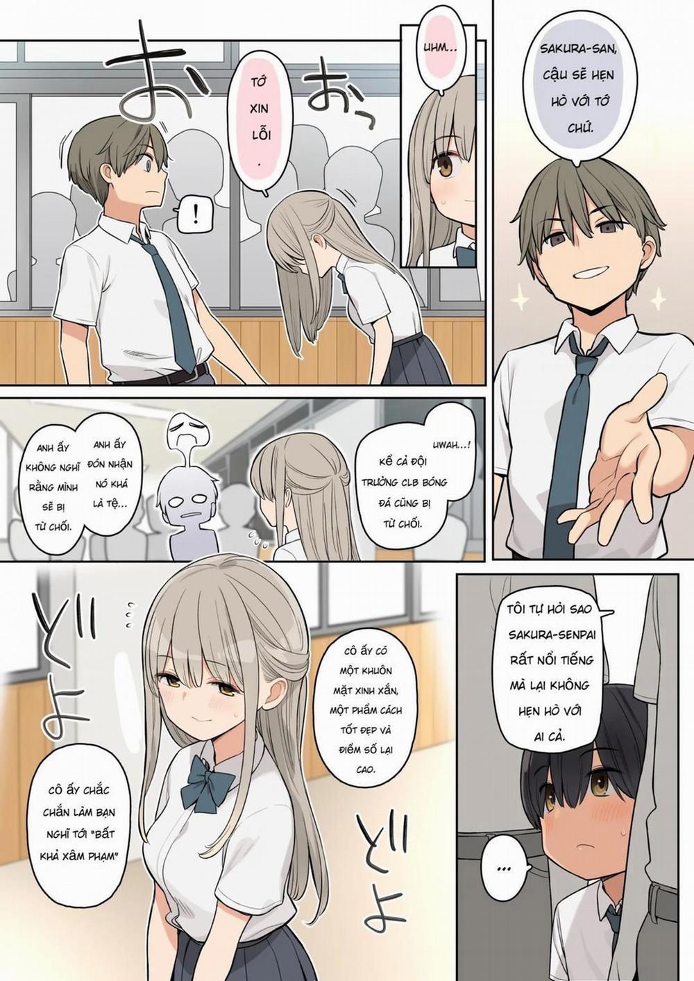 Tôi, người không có gì nổi bật cùng với senpai ngoài tầm với Oneshot trang 1