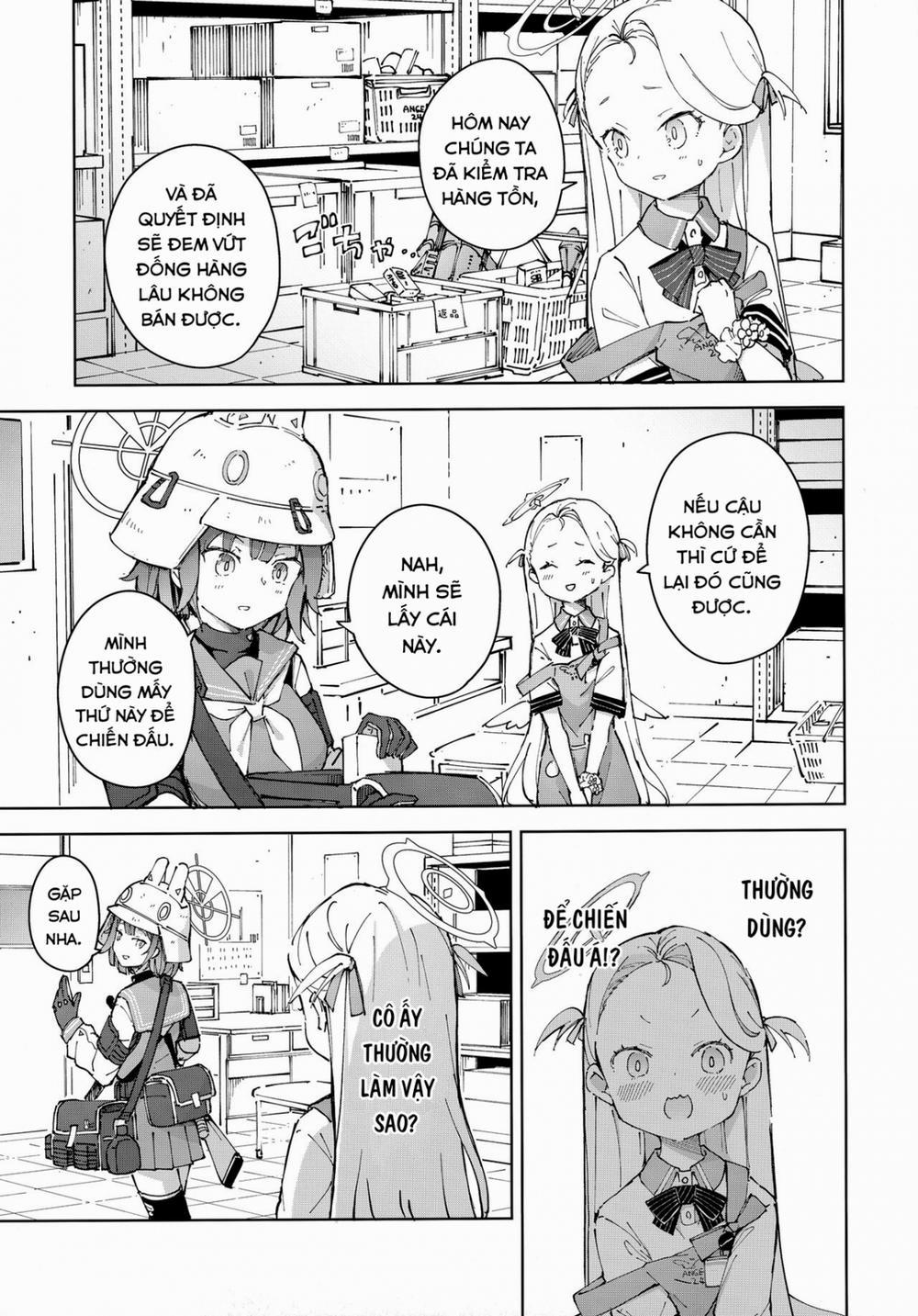 Tôi nứng sau khi ngửi mùi của Saki. (Blue Archive) Oneshot trang 6