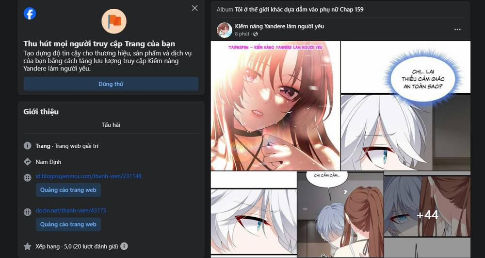 Tôi Ở Thế Giới Khác Dựa Dẫm Vào Phụ Nữ 157 trang 50