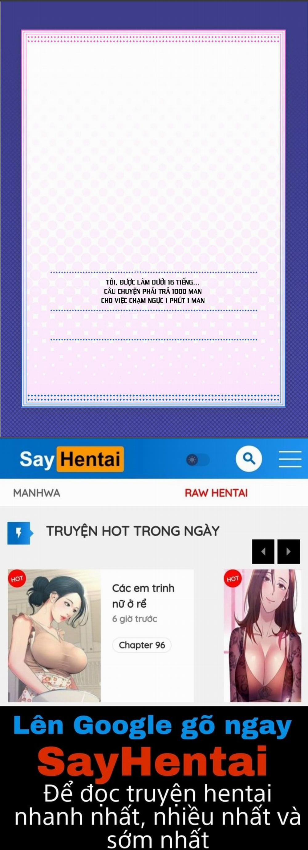 Tôi phải trả 10k yen mỗi phút để sờ vú 6 trang 30