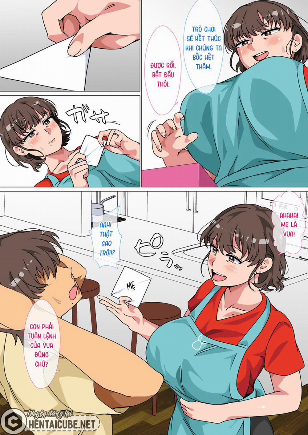 Tôi Ra Lệnh Cho Mẹ Làm Tình Với Mình Trong Trò Chơi Làm Vua Oneshot trang 9