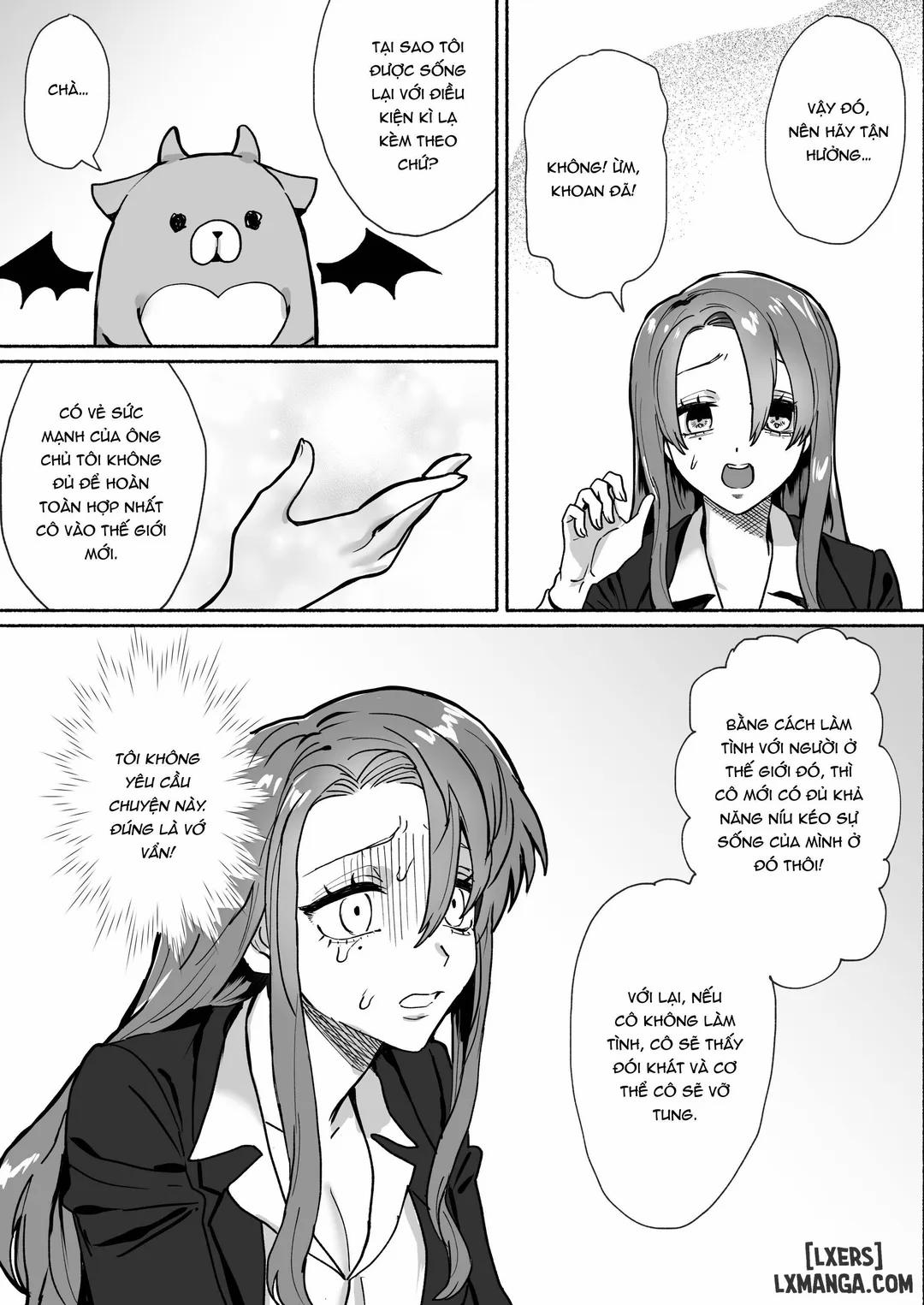 Tôi sẽ chết nếu không có tinh dịch Oneshot trang 5