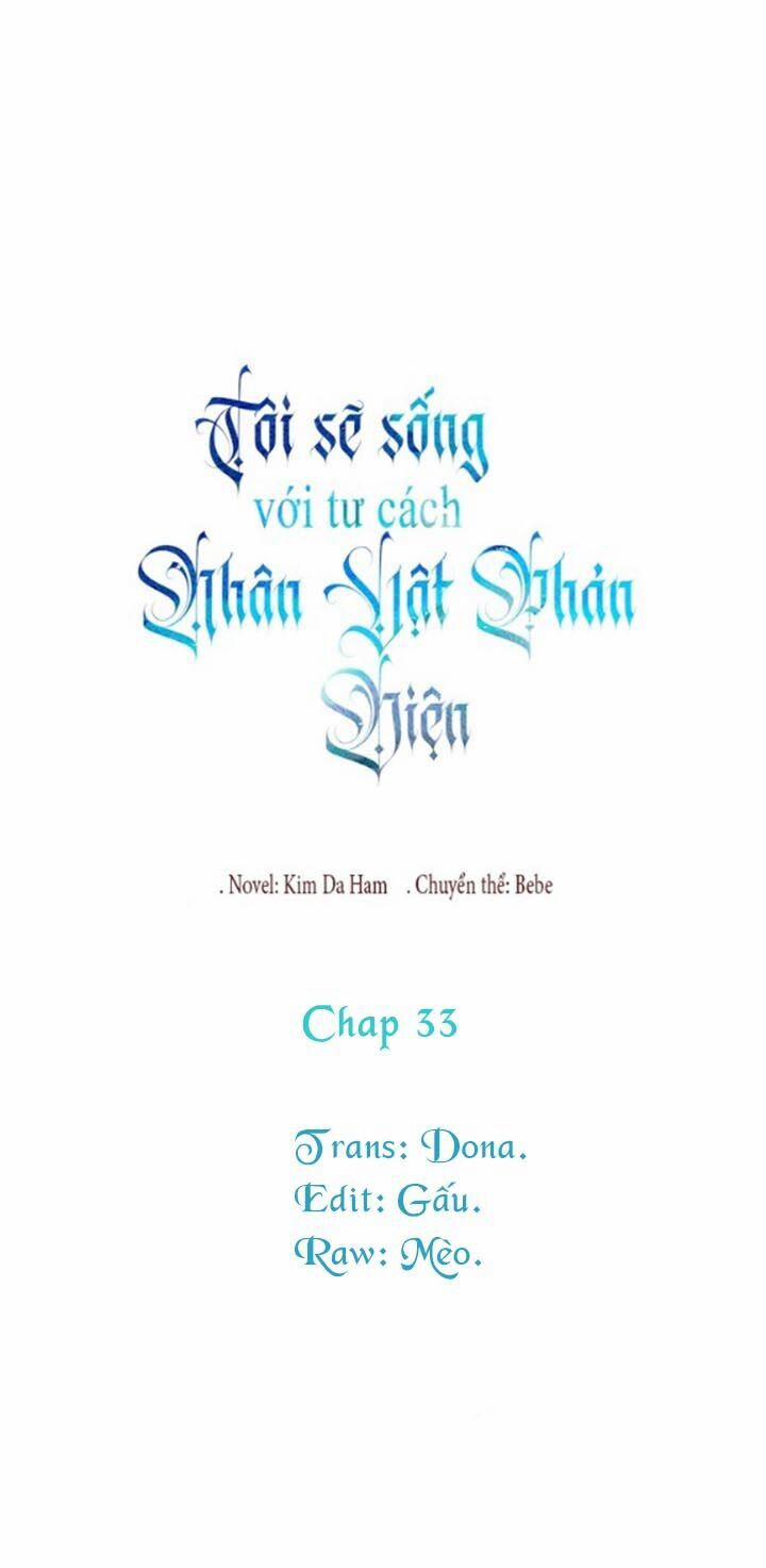 Tôi Sẽ Chỉ Sống Như Một Nhân Vật Phản Diện 33 trang 1