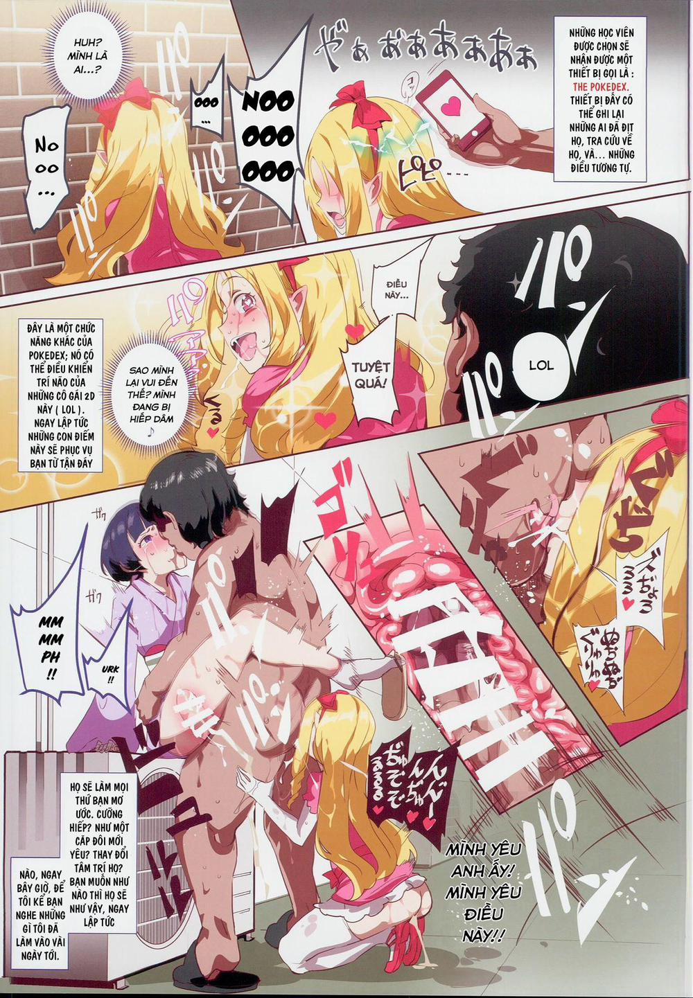 Tôi Sẽ Địt Hết Waifu Của Các Bạn Oneshot (Full màu) trang 3