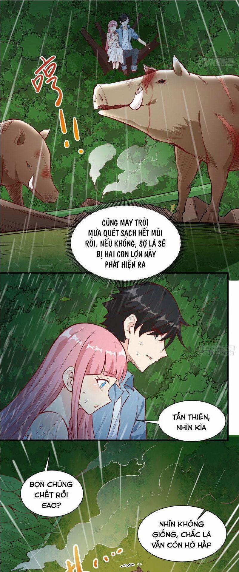 Tôi Sống Trên Hoang Đảo Cùng Các Em Gái 24 trang 28