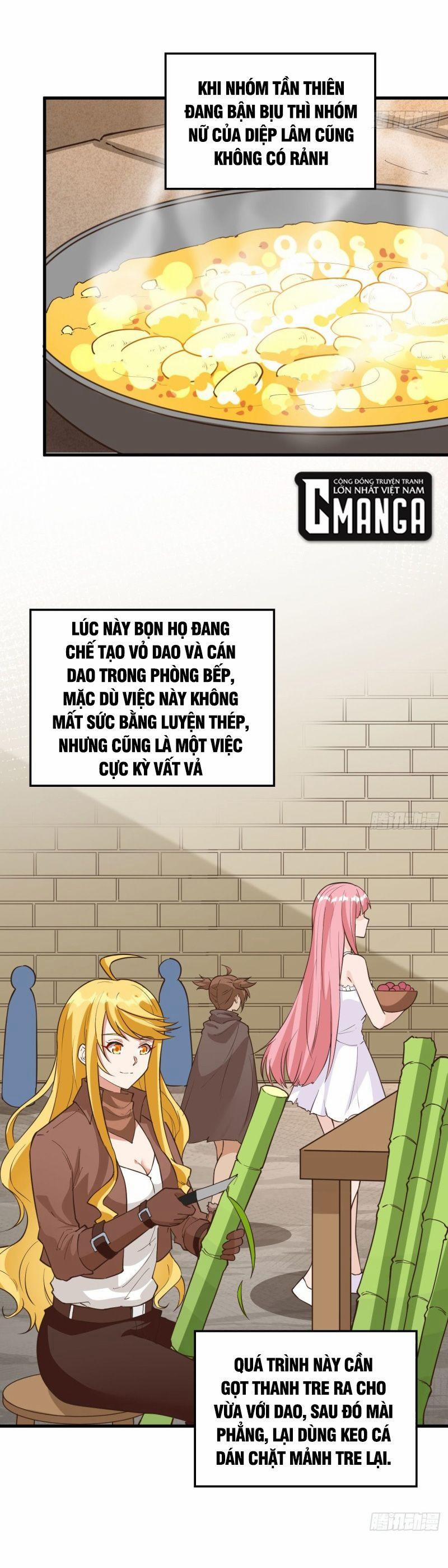 Tôi Sống Trên Hoang Đảo Cùng Các Em Gái 95 trang 4