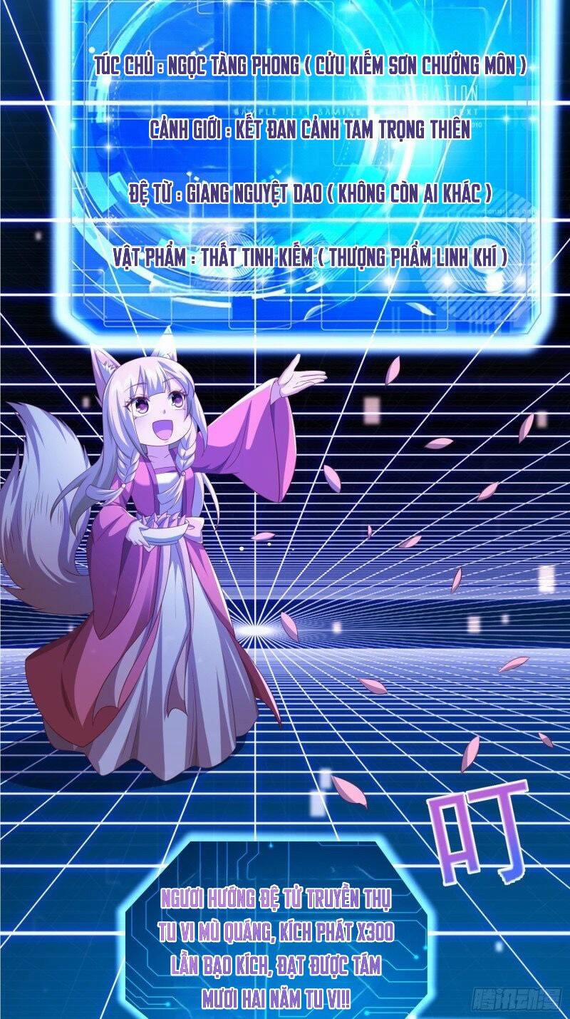 Tôi Thăng Cấp Bằng Cách Thưởng Cho Những Đệ Tử 3 trang 2