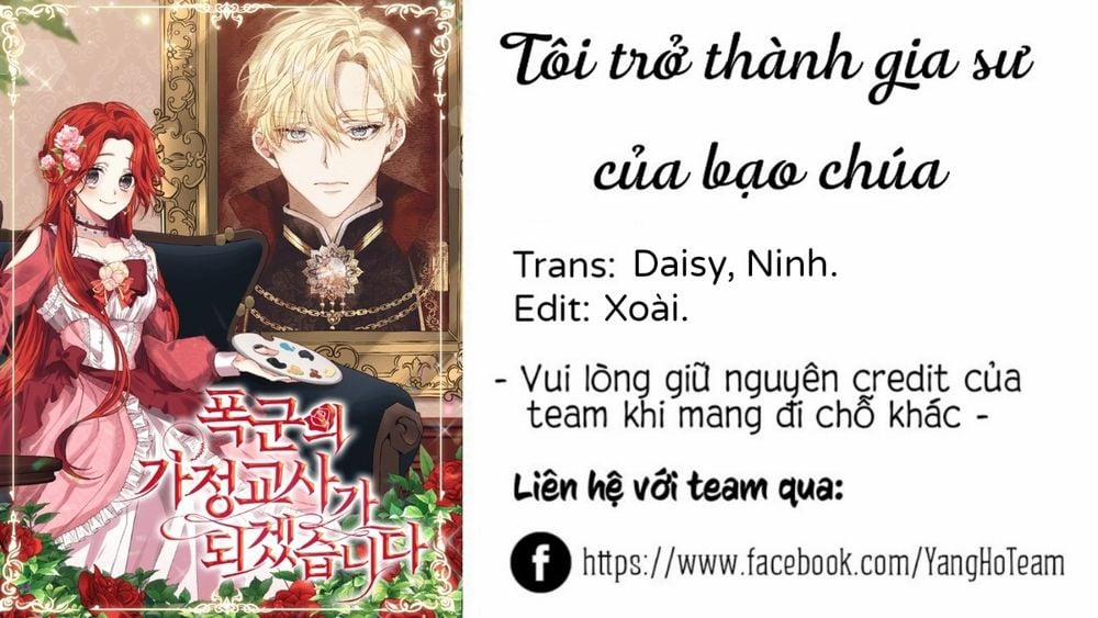 Tôi Trở Thành Gia Sư Của Tên Bạo Chúa 3 trang 0