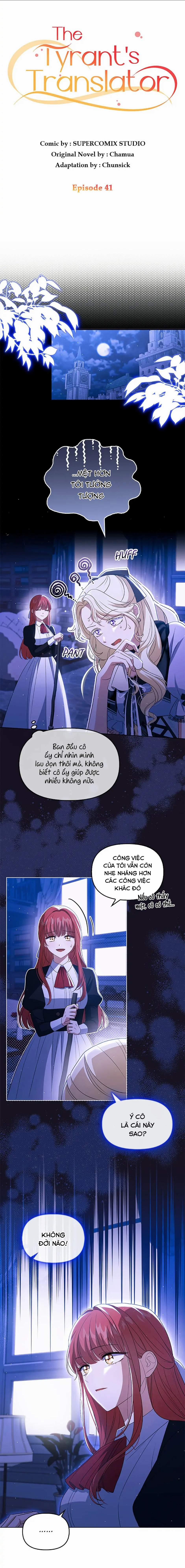 Tôi Trở Thành Phiên Dịch Viên Cho Bạo Chúa 41.2 trang 4