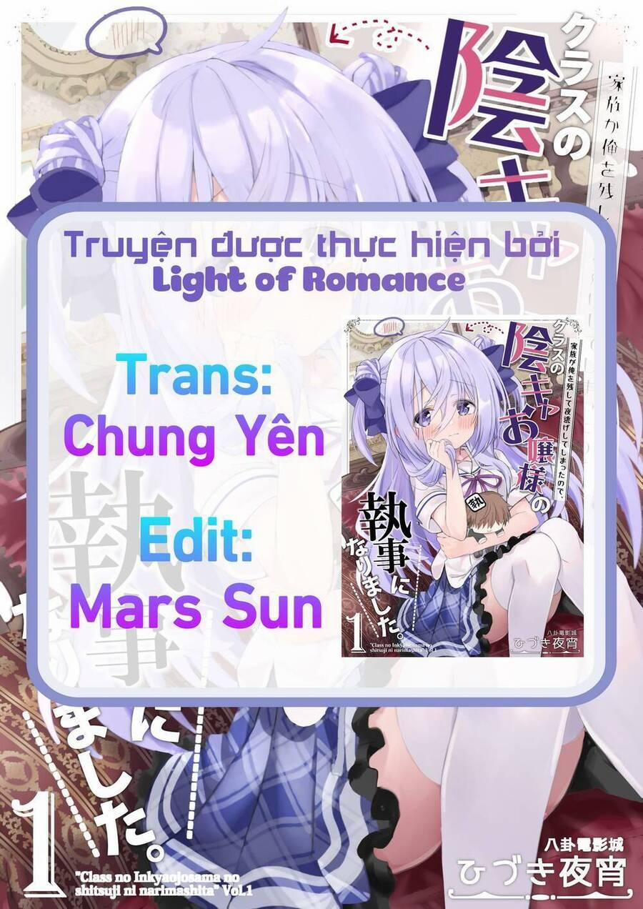 Tôi Trở Thành Quản Gia Của Cô Nàng Ủ Rũ Cùng Lớp 9 trang 0