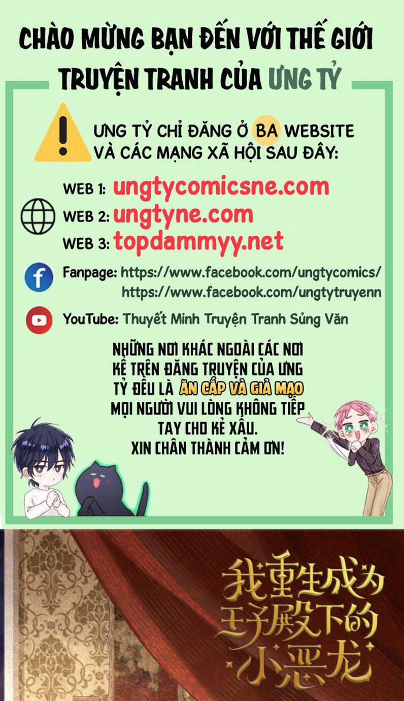 Tôi Trùng Sinh Trở Thành Tiểu Ác Long Của Vương Tử Điện Hạ 63 trang 0